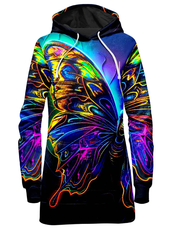 Women's pullover hoodie with a side slit for a modern and relaxed fitMetamorphosis Hoodie Dress Women's pullover hoodie with a side slit for a modern and relaxed fitMetamorphosis Hoodie Dress