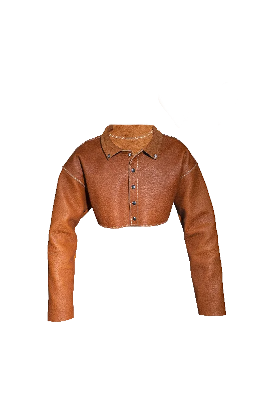 Women's double - breasted tweed jackets in classic colors for a sophisticated office lookOUTLAW LEATHER - Welding Jacket - Leather Welding Jacket Women's double - breasted tweed jackets in classic colors for a sophisticated office lookOUTLAW LEATHER - Welding Jacket - Leather Welding Jacket