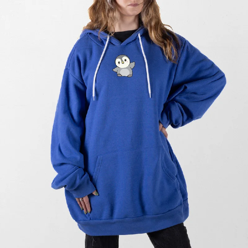 Women's mock - neck sweatshirt made of moisture - wicking material for fitness usePenguin Giant Hoodie Women's mock - neck sweatshirt made of moisture - wicking material for fitness usePenguin Giant Hoodie