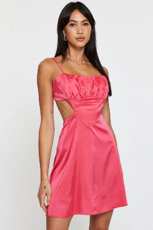Little Black Women Dress with Sequins for a Glamorous Night OutPink A Line Dress Mini Little Black Women Dress with Sequins for a Glamorous Night OutPink A Line Dress Mini
