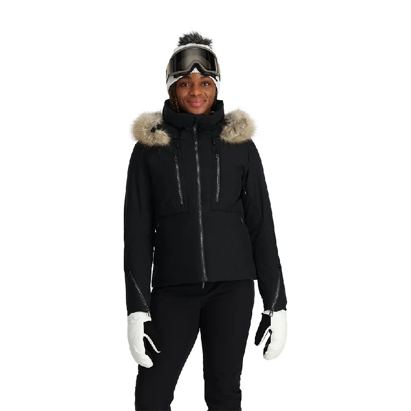 Women's trench coats with a removable belt for customizable stylingWomens Pinnacle - Black Women's trench coats with a removable belt for customizable stylingWomens Pinnacle - Black