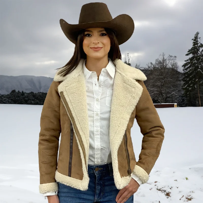 Women's quilted puffer jackets in a cropped silhouette for a modern twistTempco Womens Ashley Aviator Jacket - TL6006 Women's quilted puffer jackets in a cropped silhouette for a modern twistTempco Womens Ashley Aviator Jacket - TL6006