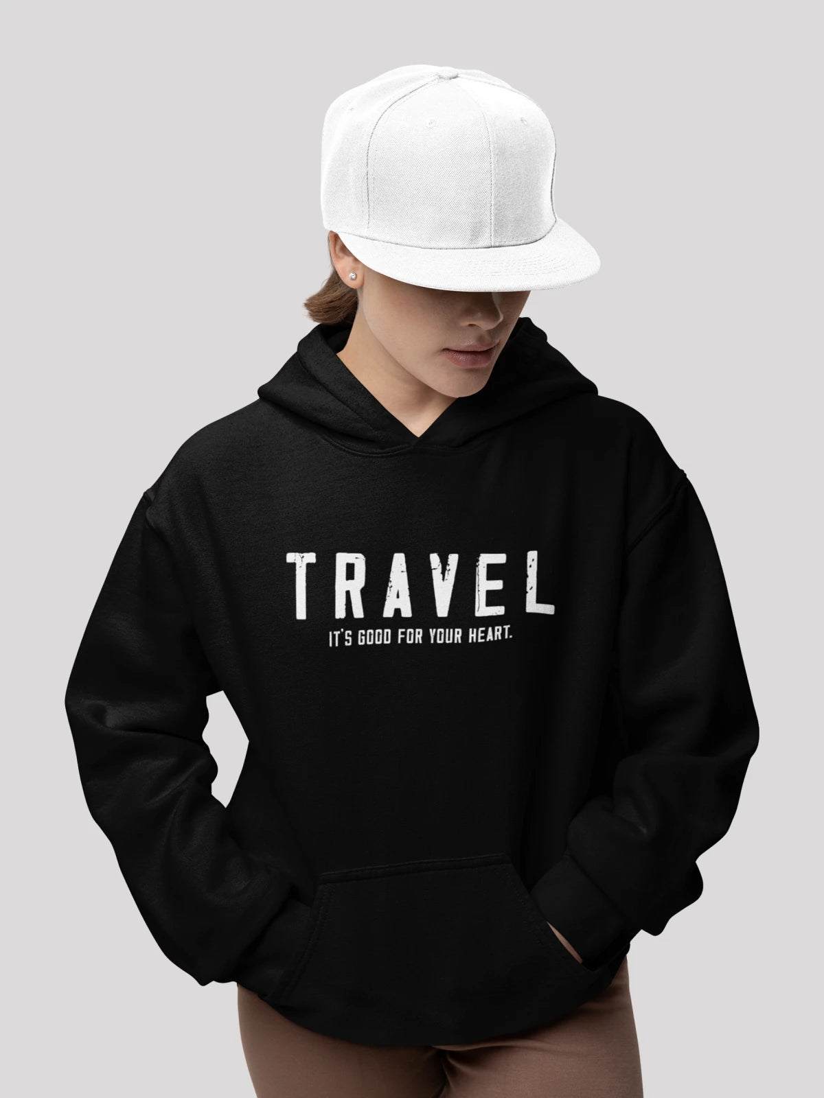 Women's sherpa - lined hoodie for extreme cold weather outdoor activitiesTravel Black Women's Hoodie Women's sherpa - lined hoodie for extreme cold weather outdoor activitiesTravel Black Women's Hoodie