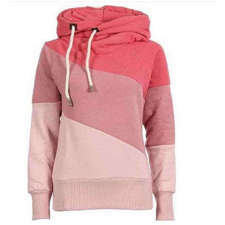 Women's zip - up sweatshirt in pastel blue for a soft and stylish outfitWomens Three Colour Shades Hoodie Women's zip - up sweatshirt in pastel blue for a soft and stylish outfitWomens Three Colour Shades Hoodie