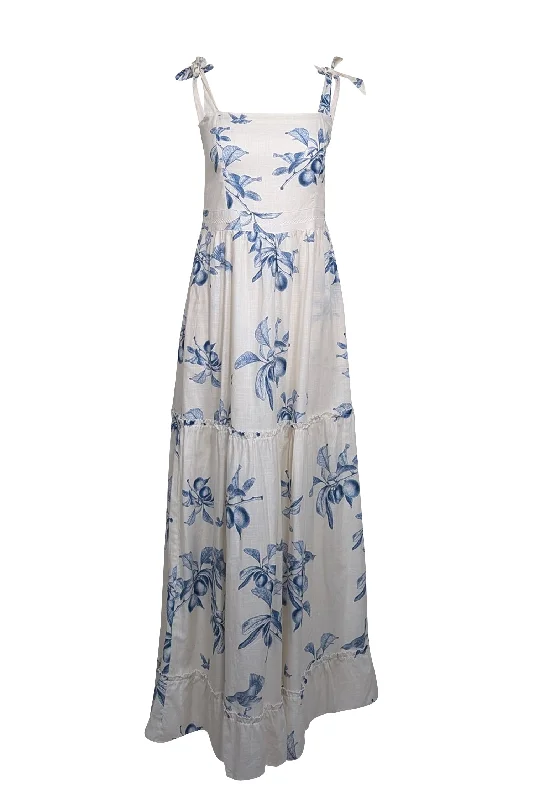 Sheath Women Dress with a Tailored Fit for a Professional Look Sheath Women Dress with a Tailored Fit for a Professional Look Agua Bendita for Anthropologie - White w/ Blue Fruit Toile Print Maxi Dress Sz M Sheath Women Dress with a Tailored Fit for a Professional Look Sheath Women Dress with a Tailored Fit for a Professional Look Agua Bendita for Anthropologie - White w/ Blue Fruit Toile Print Maxi Dress Sz M