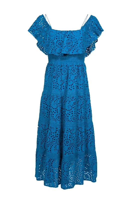 Sleeveless Women Dress in Bright Colors for Summer Parties Sleeveless Women Dress in Bright Colors for Summer Parties Alice & Olivia - Blue Floral Eyelet Off-the-Shoulder Midi Dress Sz S Sleeveless Women Dress in Bright Colors for Summer Parties Sleeveless Women Dress in Bright Colors for Summer Parties Alice & Olivia - Blue Floral Eyelet Off-the-Shoulder Midi Dress Sz S