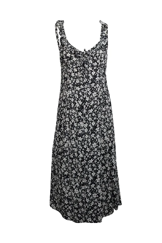 Little Black Women Dress with Sequins for a Glamorous Night Out Little Black Women Dress with Sequins for a Glamorous Night Out Auguste - Black & White Floral Print Sleeveless Midi Dress Sz M Little Black Women Dress with Sequins for a Glamorous Night Out Little Black Women Dress with Sequins for a Glamorous Night Out Auguste - Black & White Floral Print Sleeveless Midi Dress Sz M