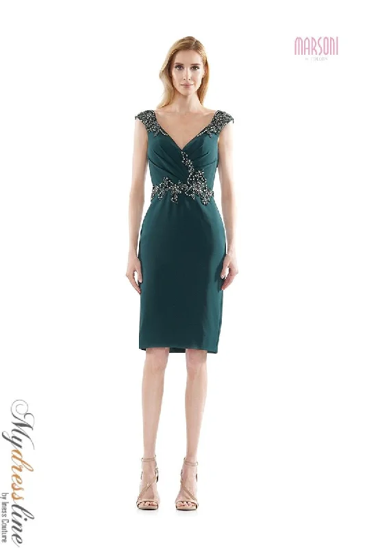 Plus Size Women Dress with a Flattering A - Line Cut for Comfort and Style Plus Size Women Dress with a Flattering A - Line Cut for Comfort and Style Marsoni MV1107 Plus Size Women Dress with a Flattering A - Line Cut for Comfort and Style Plus Size Women Dress with a Flattering A - Line Cut for Comfort and Style Marsoni MV1107