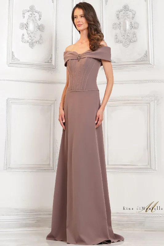 Lace - Embellished Women Dress for an Elegant and Sophisticated Appearance Lace - Embellished Women Dress for an Elegant and Sophisticated Appearance Rina Di Montella RD3131 Lace - Embellished Women Dress for an Elegant and Sophisticated Appearance Lace - Embellished Women Dress for an Elegant and Sophisticated Appearance Rina Di Montella RD3131