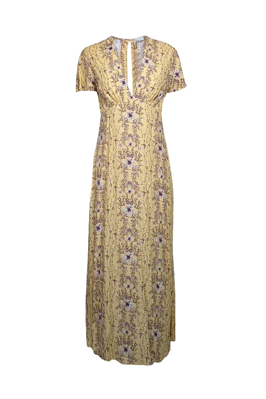 Ball Gown Women Dress with a Full Skirt for a Princess - like Look Ball Gown Women Dress with a Full Skirt for a Princess - like Look Sandro - Yellow, Brown, & White Floral Jacquard Midi Dress Sz 4 Ball Gown Women Dress with a Full Skirt for a Princess - like Look Ball Gown Women Dress with a Full Skirt for a Princess - like Look Sandro - Yellow, Brown, & White Floral Jacquard Midi Dress Sz 4