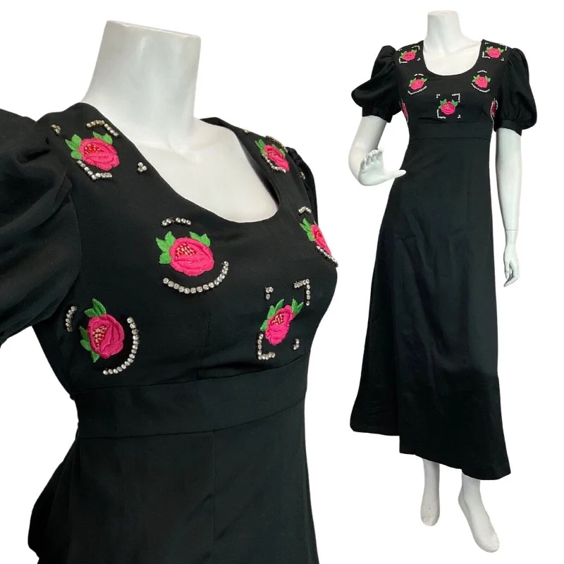 Plus Size Women Dress with a Flattering A - Line Cut for Comfort and Style Plus Size Women Dress with a Flattering A - Line Cut for Comfort and Style VINTAGE 60s 70s BLACK PINK ROSE EMBROIDERED DIAMANTE PUFF SLEEVE MOD MAXI DRESS Plus Size Women Dress with a Flattering A - Line Cut for Comfort and Style Plus Size Women Dress with a Flattering A - Line Cut for Comfort and Style VINTAGE 60s 70s BLACK PINK ROSE EMBROIDERED DIAMANTE PUFF SLEEVE MOD MAXI DRESS