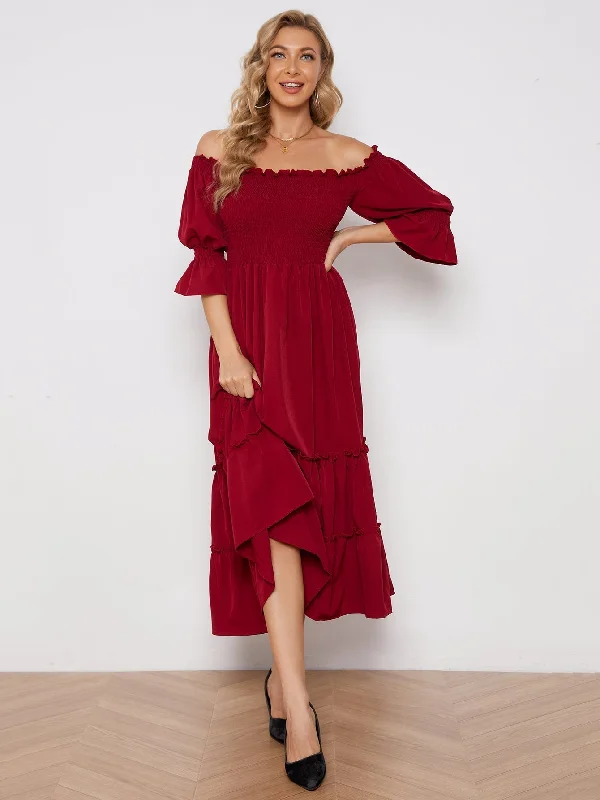 Animal print maxi dresses for a statement - making outfitKittenAlarm - Off Shoulder Solid Color Slit Pleated Long Sleeve Dress Animal print maxi dresses for a statement - making outfitKittenAlarm - Off Shoulder Solid Color Slit Pleated Long Sleeve Dress