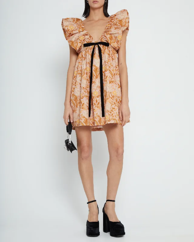Maxi dresses with bow accents at the waist for a sweet appearanceDidi Dress