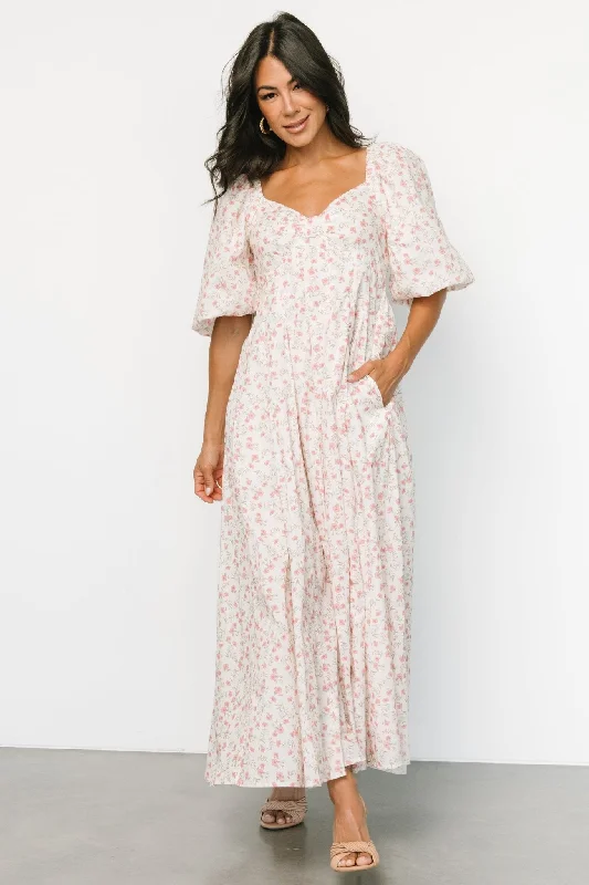 Maxi dresses with pocket details for added functionalityMarguerite Maxi Dress | Cream Floral Maxi dresses with pocket details for added functionalityMarguerite Maxi Dress | Cream Floral