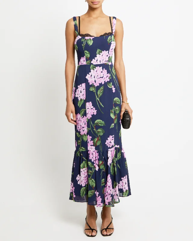 Floral print maxi dresses for summer garden partiesVeda Dress