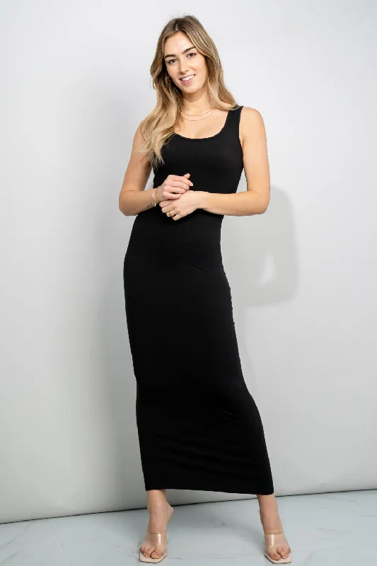Maxi dresses with bow accents at the waist for a sweet appearanceZenana Scoop Neck Sleeveless Maxi Dress Maxi dresses with bow accents at the waist for a sweet appearanceZenana Scoop Neck Sleeveless Maxi Dress