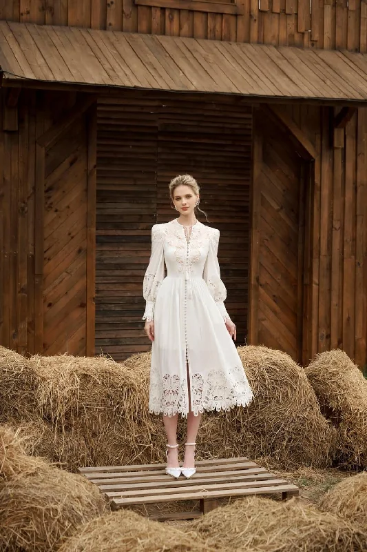 Midi dresses with ribbed textures for a unique and tactile appearanceAtonia Gypsy Bishop Sleeved Linen Silk Midi Dress Midi dresses with ribbed textures for a unique and tactile appearanceAtonia Gypsy Bishop Sleeved Linen Silk Midi Dress