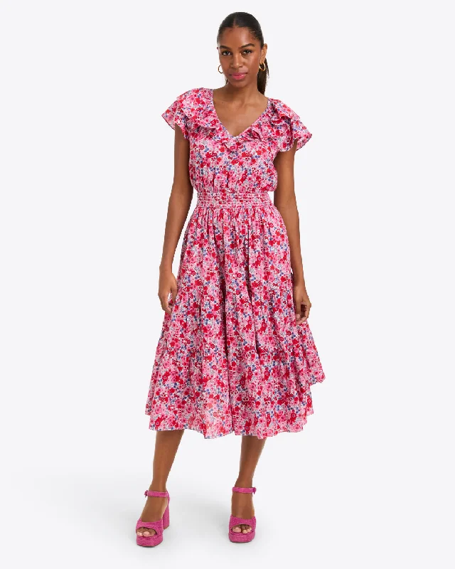 Midi dresses with button - front designs for a classic touchMarie Midi Dress in Cotton Midi dresses with button - front designs for a classic touchMarie Midi Dress in Cotton