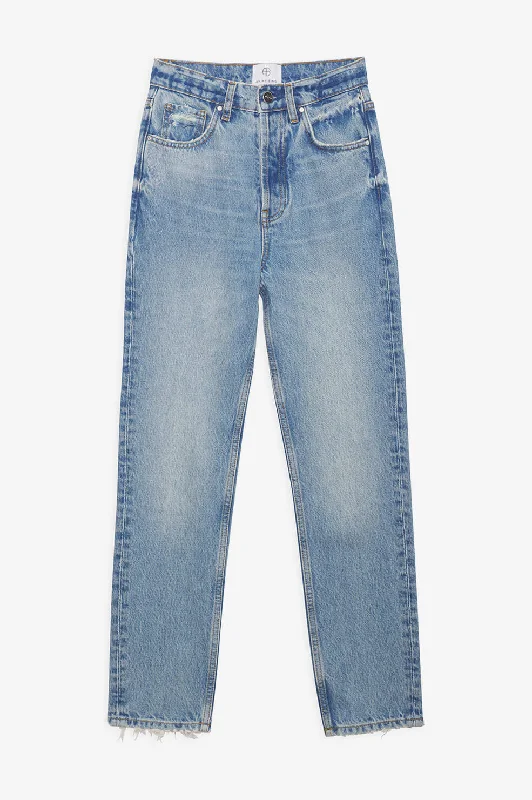 Plus - Size Denim Top for a Comfortable and Stylish FitAnine Bing Sonya Jean in Blue Reservoir Plus - Size Denim Top for a Comfortable and Stylish FitAnine Bing Sonya Jean in Blue Reservoir