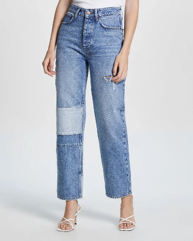 Distressed Denim Top for a Trendy and Edgy LookBROOKLYN JEAN LIFETIME REVERSED