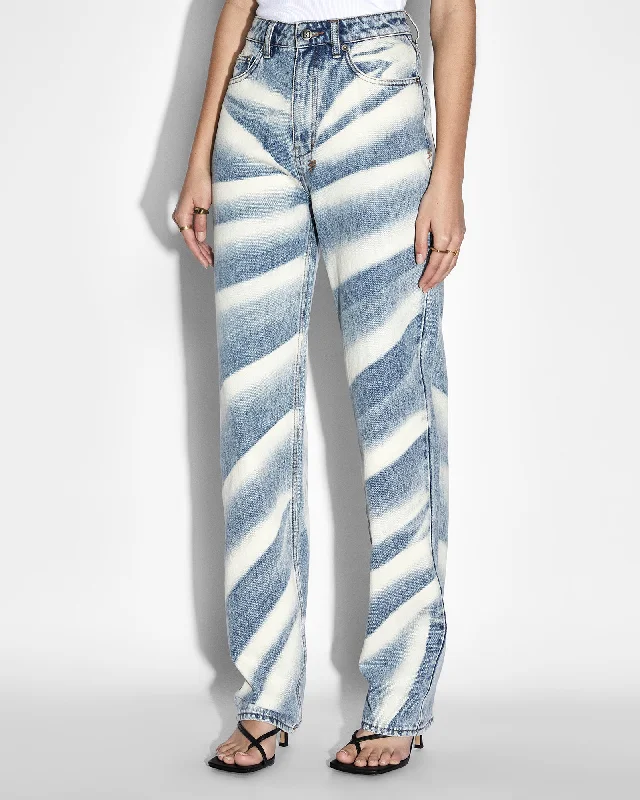 Oversized Denim Top for a Relaxed and Casual VibePLAYBACK STROKES