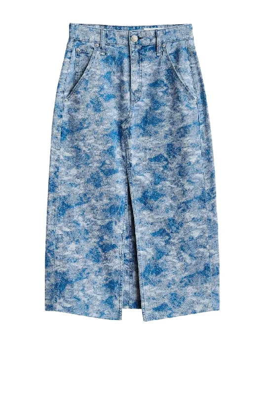 Patchwork Denim Top with a Unique and Artistic AppealRag & Bone Sid Jacquard Midi Skirt - Denim Jacquard Patchwork Denim Top with a Unique and Artistic AppealRag & Bone Sid Jacquard Midi Skirt - Denim Jacquard