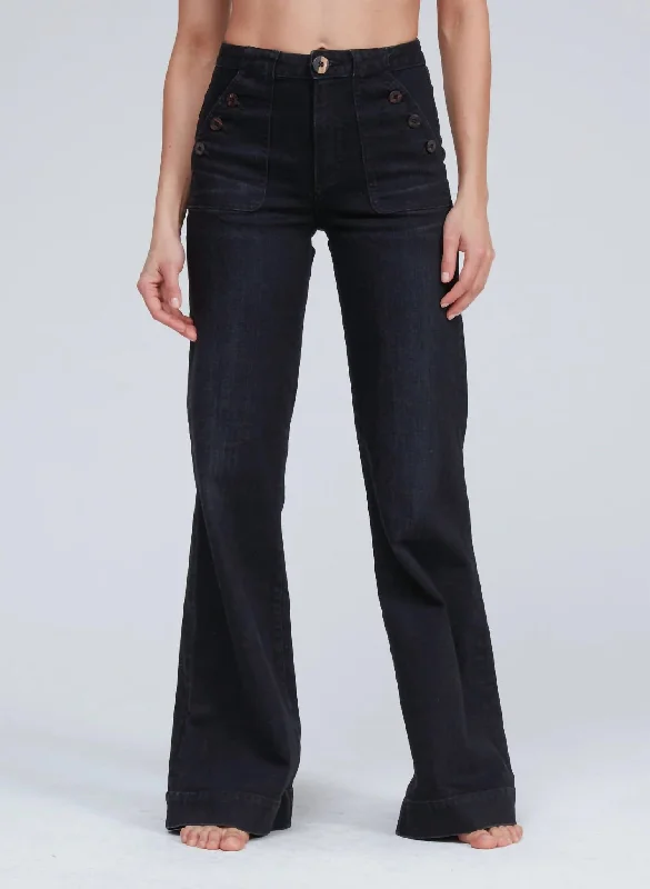 Women's pants for running Wide - leg women jeans for a modern and relaxed vibe Brick House Wide Leg Jean In Rock Women's pants for running Wide - leg women jeans for a modern and relaxed vibe Brick House Wide Leg Jean In Rock