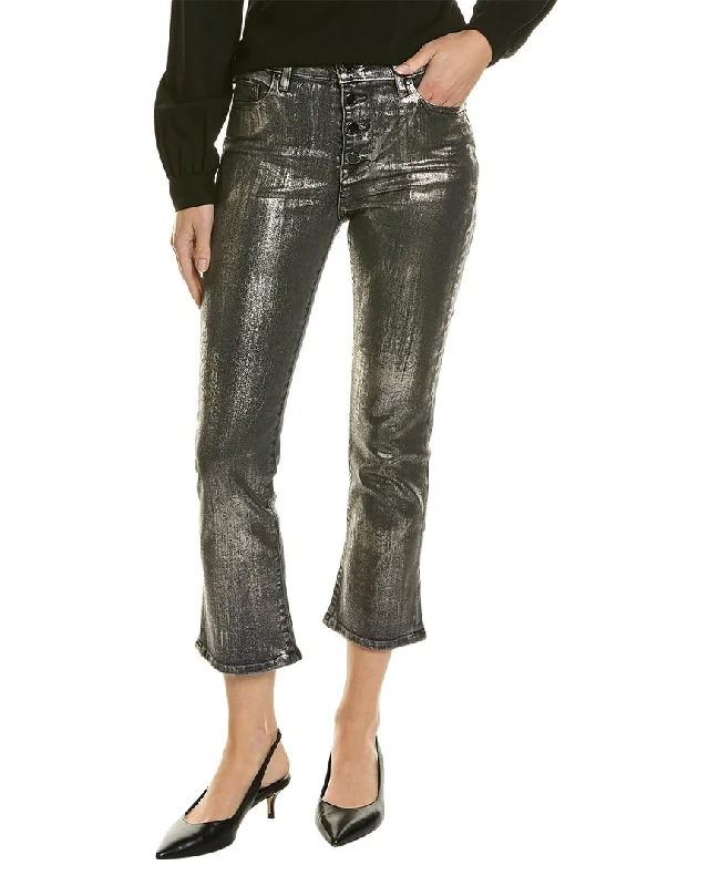 Women's pants with moisture - wicking technology High - rise flare women jeans for a 70s - inspired look FIDELITY DENIM Juniper Moonstone Flare Crop Jean Women's pants with moisture - wicking technology High - rise flare women jeans for a 70s - inspired look FIDELITY DENIM Juniper Moonstone Flare Crop Jean