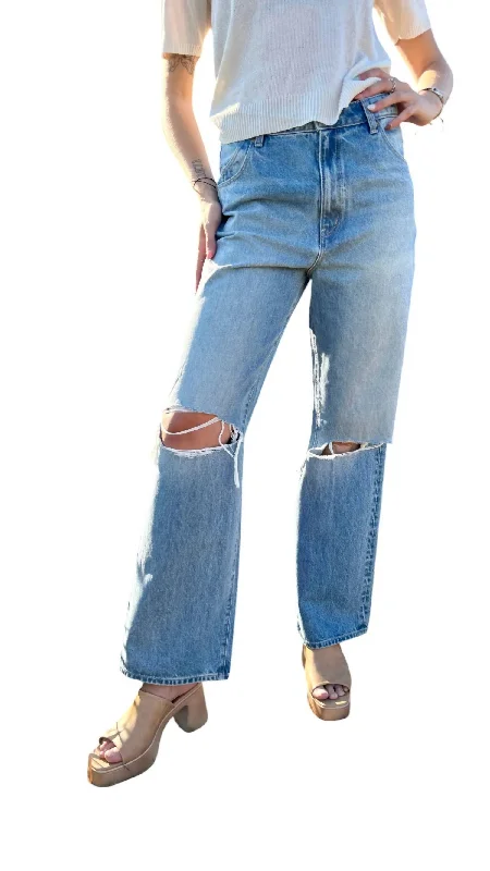 Women's sustainable fashion pants Jeggings women jeans combining the comfort of leggings and style of jeans Heidi Jean In Distressed Blue Women's sustainable fashion pants Jeggings women jeans combining the comfort of leggings and style of jeans Heidi Jean In Distressed Blue