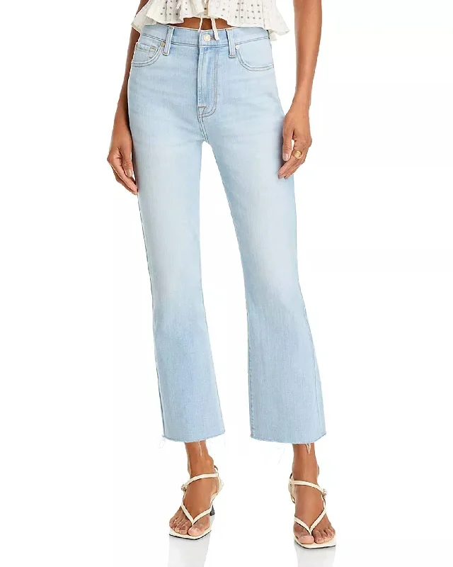 Women's pants for outdoor adventures Dark - wash women jeans for a sophisticated and slimming effect High Waist Slim Kick Jeans In Tammy Women's pants for outdoor adventures Dark - wash women jeans for a sophisticated and slimming effect High Waist Slim Kick Jeans In Tammy