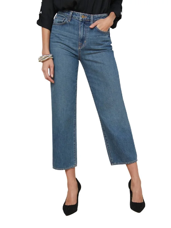 Women's pocket - equipped casual pants Button - fly women jeans with a traditional touch June Jeans In Bristol Women's pocket - equipped casual pants Button - fly women jeans with a traditional touch June Jeans In Bristol