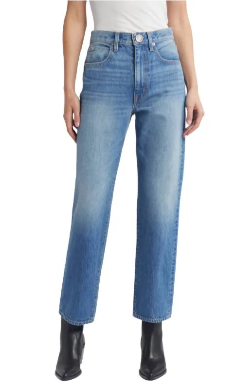 Women's budget - friendly denim pants Button - fly women jeans with a traditional touch London Ankle Jeans In Ever After Women's budget - friendly denim pants Button - fly women jeans with a traditional touch London Ankle Jeans In Ever After