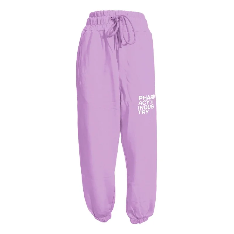 Women's pants with thermal lining Wide - leg women jeans for a modern and relaxed vibe Pharmacy Industry Chic Cotton Sweatpants with Women's Logo Women's pants with thermal lining Wide - leg women jeans for a modern and relaxed vibe Pharmacy Industry Chic Cotton Sweatpants with Women's Logo