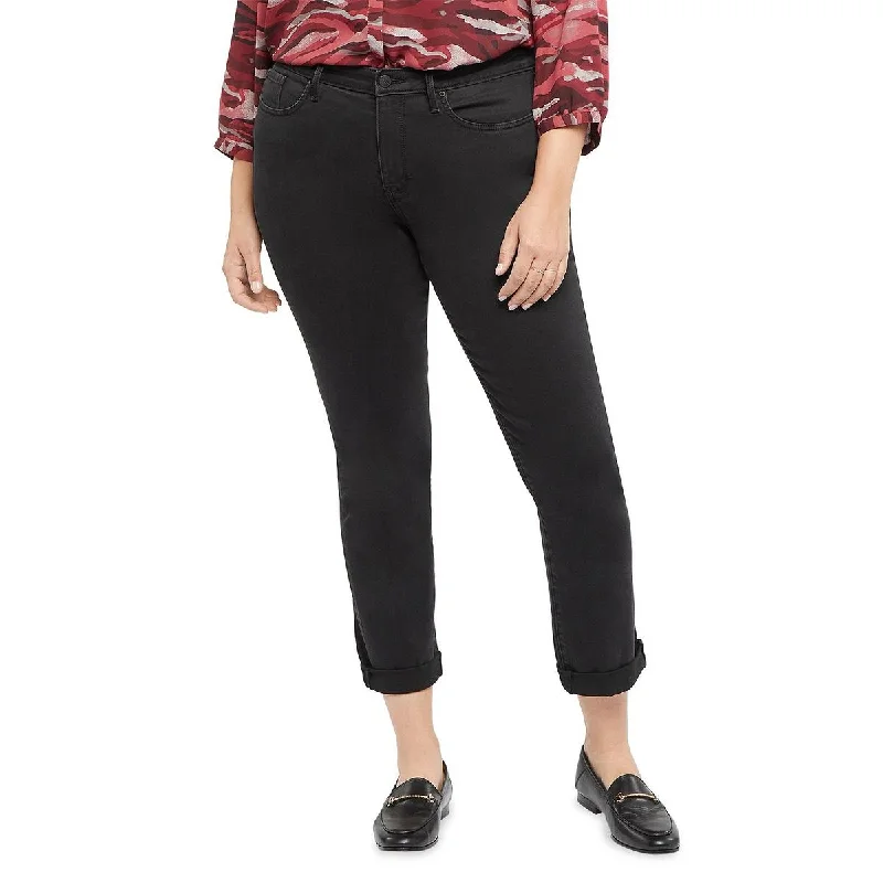 Women's tie - dye festival pants Straight - leg women jeans with a classic and timeless appeal Plus Sheri Womens Cropped Cuffed Ankle Jeans Women's tie - dye festival pants Straight - leg women jeans with a classic and timeless appeal Plus Sheri Womens Cropped Cuffed Ankle Jeans