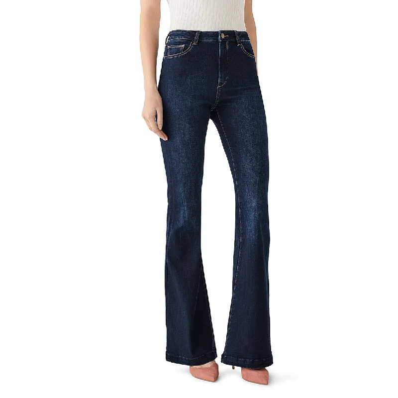 Women's elastic - waist lounge pants Acid - wash women jeans with a retro finish Rachel Womens Denim High Rise Flare Jeans Women's elastic - waist lounge pants Acid - wash women jeans with a retro finish Rachel Womens Denim High Rise Flare Jeans
