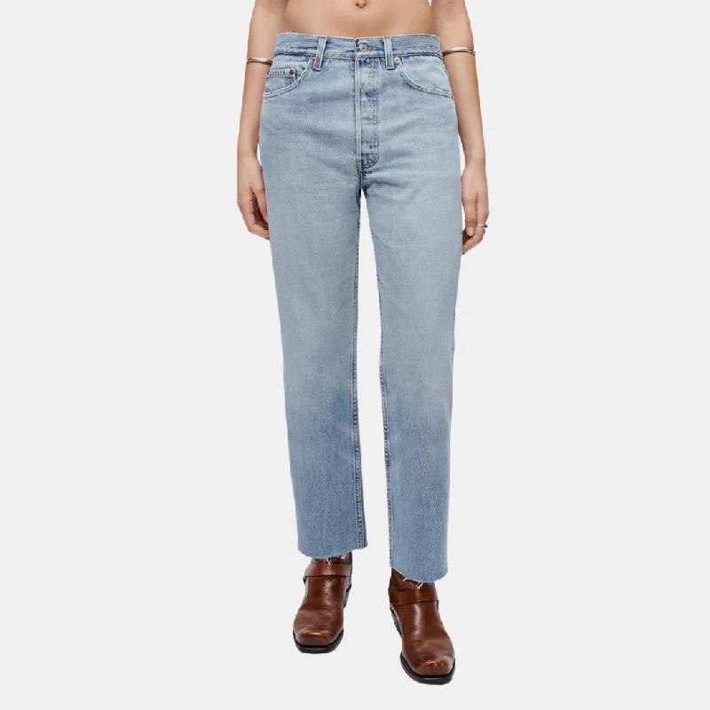 Women's long - sleeve jumpsuit pants Straight - leg women jeans with a classic and timeless appeal RE/DONE X Levi's 90's Boyfriend Jean (Indigo) Women's long - sleeve jumpsuit pants Straight - leg women jeans with a classic and timeless appeal RE/DONE X Levi's 90's Boyfriend Jean (Indigo)