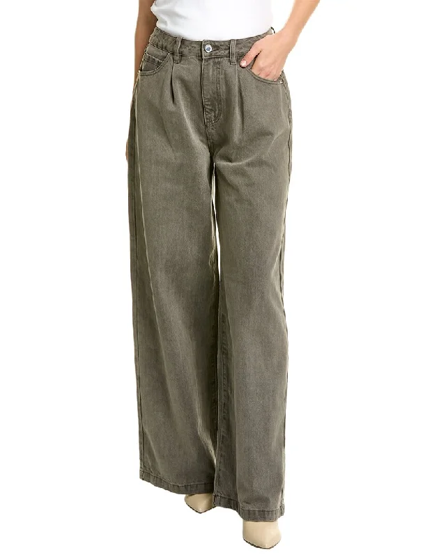 Women's pants for beach parties Straight - leg women jeans with a classic and timeless appeal WeWoreWhat High-Rise Wide Leg Pant Women's pants for beach parties Straight - leg women jeans with a classic and timeless appeal WeWoreWhat High-Rise Wide Leg Pant
