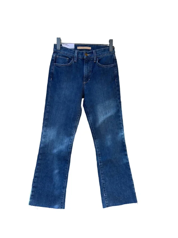 Women's pants for cocktail parties Distressed women jeans for a trendy and edgy look Women's Callie High Rise Boot Crop Jeans In Congratulations Women's pants for cocktail parties Distressed women jeans for a trendy and edgy look Women's Callie High Rise Boot Crop Jeans In Congratulations
