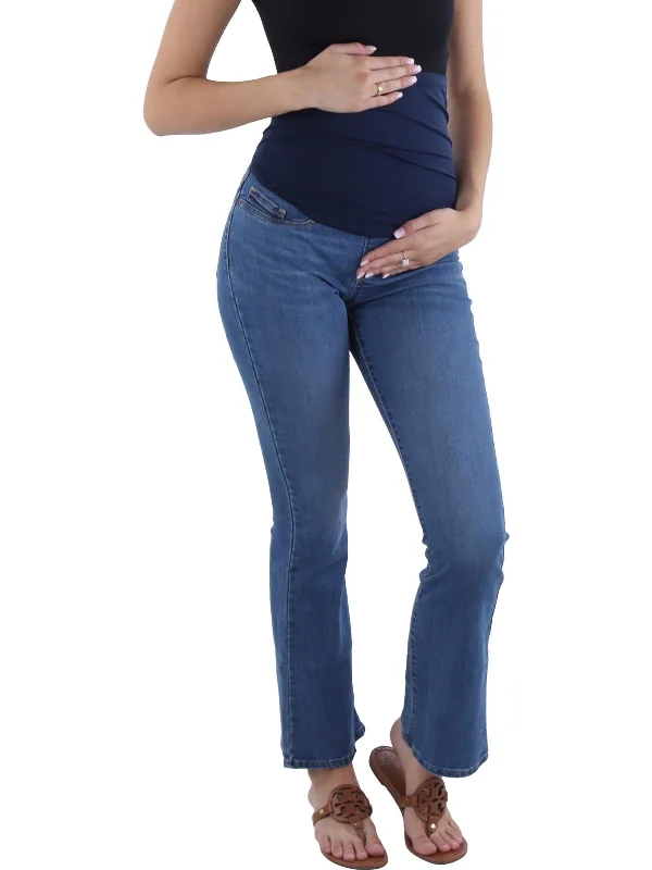 Women's belt - looped work pants Stretch women jeans for enhanced mobility and comfort Womens High Rise Maternity Bootcut Jeans Women's belt - looped work pants Stretch women jeans for enhanced mobility and comfort Womens High Rise Maternity Bootcut Jeans