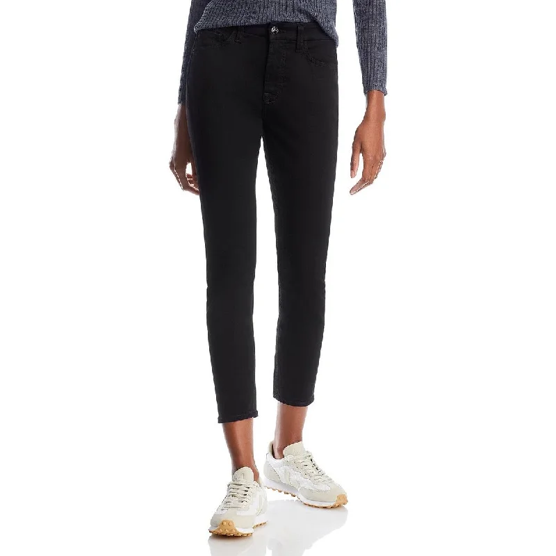 Women's junior - sized denim pants Distressed women jeans for a trendy and edgy look Womens Mid-Rise Ankle Skinny Jeans Women's junior - sized denim pants Distressed women jeans for a trendy and edgy look Womens Mid-Rise Ankle Skinny Jeans