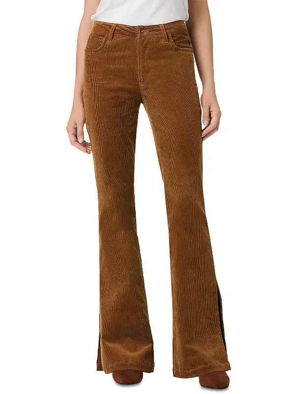 Women's pants for cycling Jeggings women jeans combining the comfort of leggings and style of jeans Womens Mid-Rise Corduroy Bootcut Jeans Women's pants for cycling Jeggings women jeans combining the comfort of leggings and style of jeans Womens Mid-Rise Corduroy Bootcut Jeans
