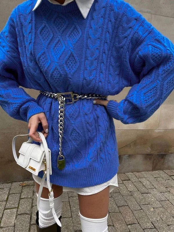 Mini dresses with fringe for a bohemian styleBerryBetty - Cable Knit Long Sleeve Mini Dress Mini dresses with fringe for a bohemian styleBerryBetty - Cable Knit Long Sleeve Mini Dress