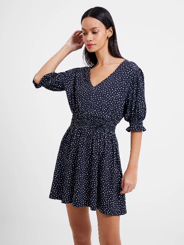 Polyester mini dresses for easy careMeadow Dea 3/4 Sleeve Mini Dress