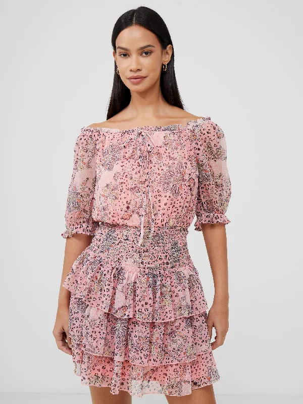 Mini dresses with one - shoulder designsPeasant Rara Mini Dress