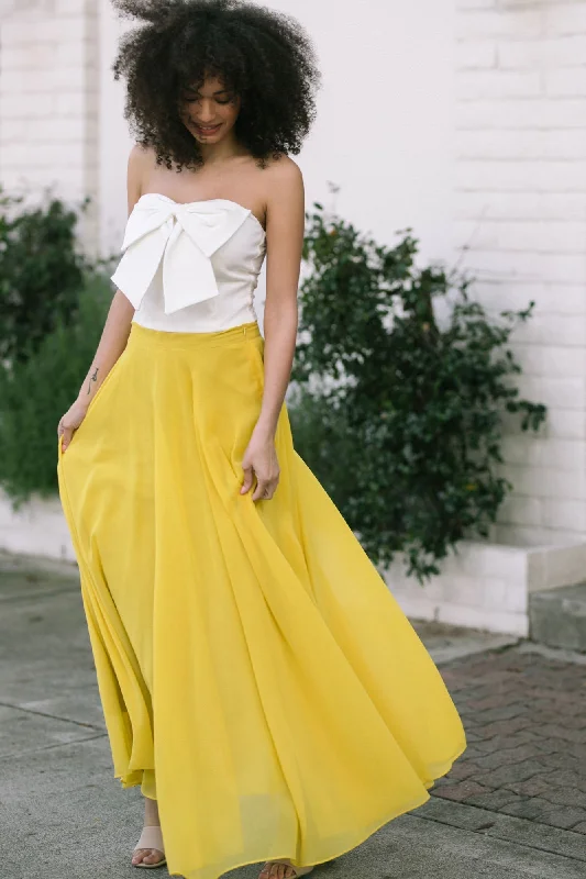 Geometric - printed wedding guest dresses for a modern weddingAmelia Full Maxi Skirt
