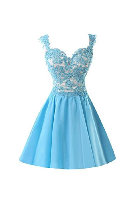 Long - length party dresses with a high - low hem for a trendy styleChiffon Applique Homecoming Dresses Short Prom Dresses With Straps PG091 Long - length party dresses with a high - low hem for a trendy styleChiffon Applique Homecoming Dresses Short Prom Dresses With Straps PG091