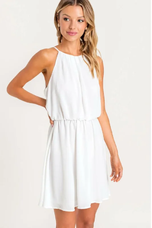 Mini wedding guest dresses with glittery accents for a trendy lookFeeling Flirty Off White Blouson Skater Dress Mini wedding guest dresses with glittery accents for a trendy lookFeeling Flirty Off White Blouson Skater Dress