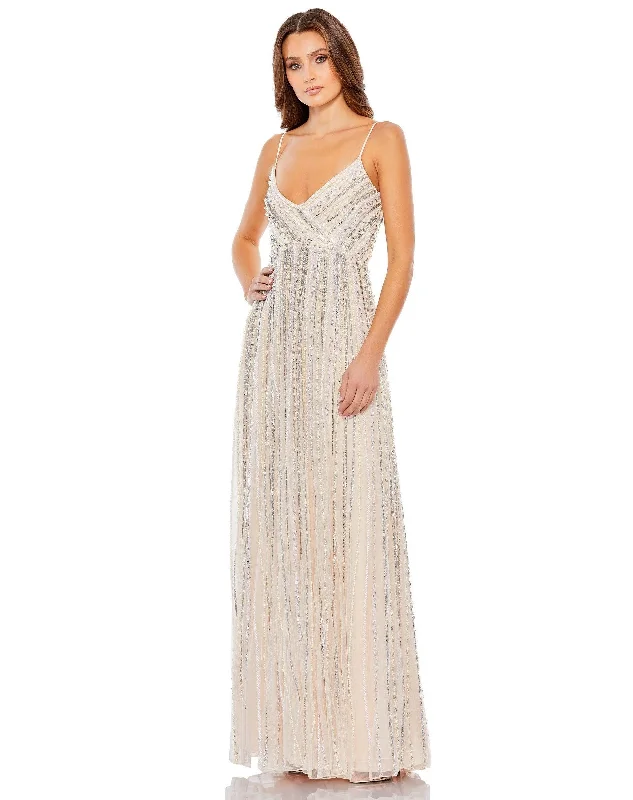 Bodycon dress with a flared skirt for a unique silhouetteMac Duggal Long Spaghetti Strap Prom Dress Sale Bodycon dress with a flared skirt for a unique silhouetteMac Duggal Long Spaghetti Strap Prom Dress Sale