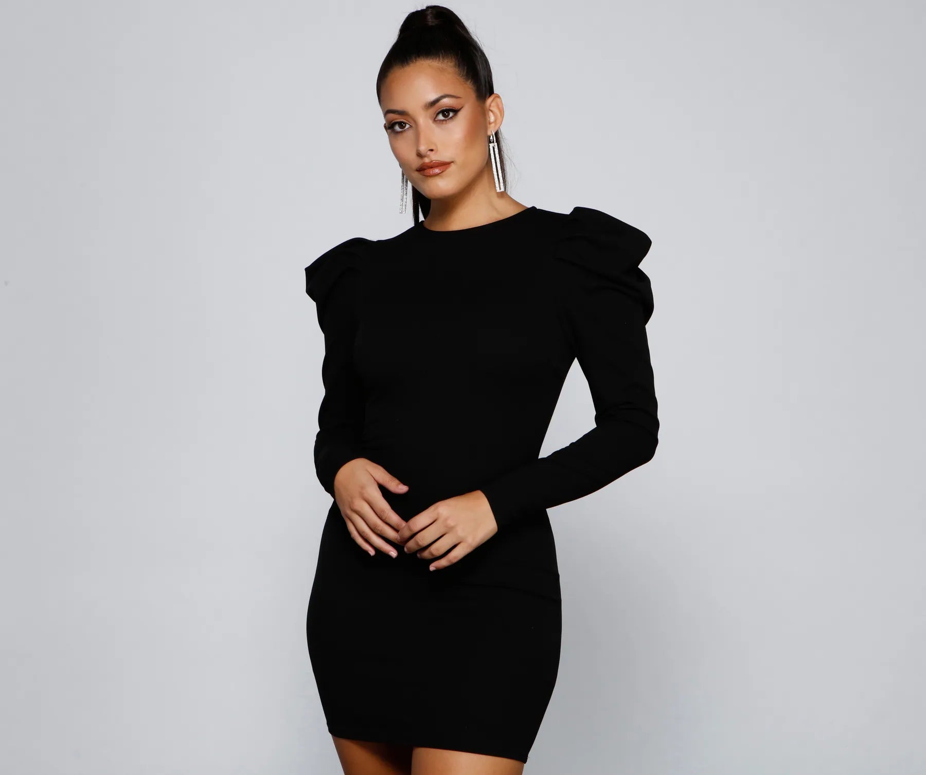 Mini cocktail dresses with a glittery finish for a party - ready styleMajor Drama Chic Bodycon Mini Dress Mini cocktail dresses with a glittery finish for a party - ready styleMajor Drama Chic Bodycon Mini Dress