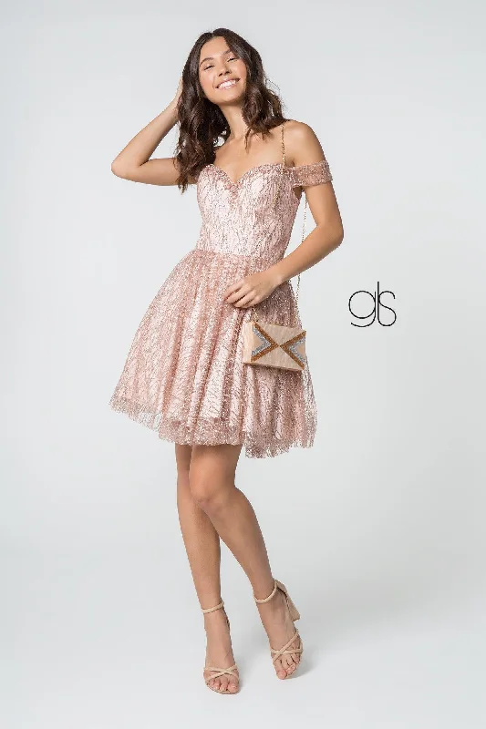 Solid - colored bodycon dress for a classic appearanceProm Beaded Short Off Shoulder Cocktail Dress Sale Solid - colored bodycon dress for a classic appearanceProm Beaded Short Off Shoulder Cocktail Dress Sale